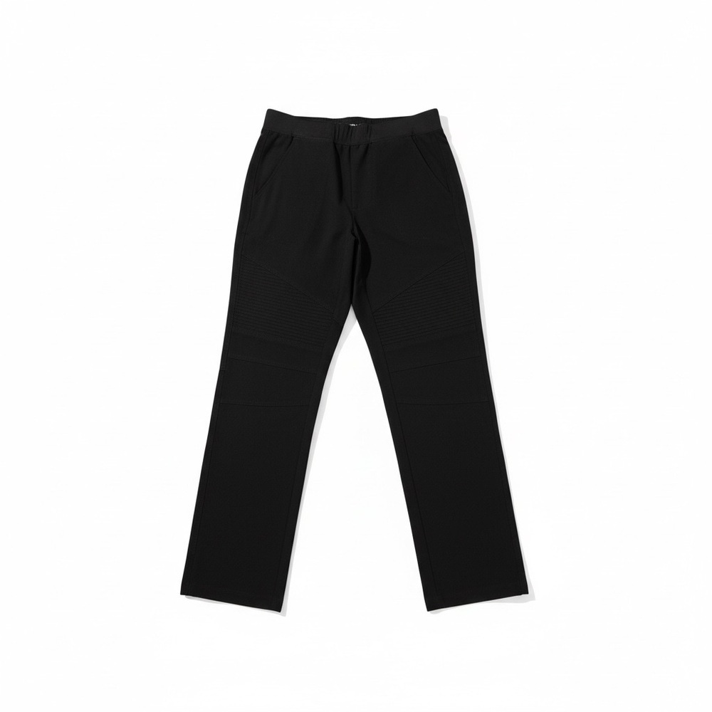 Figs Black Pants with Light Gray Detail